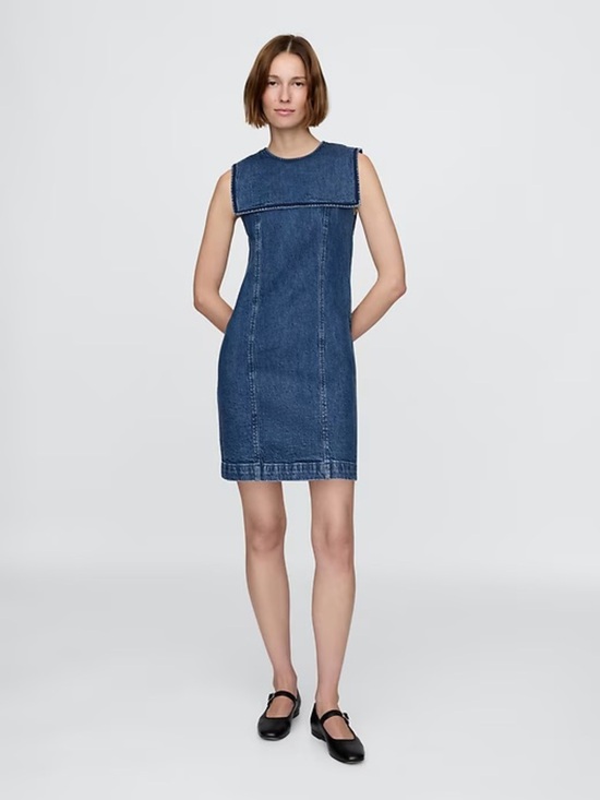 Gap x DOEN Dresses & Skirts - Gap × DÔEN Denim Sailor Mini Dress NEW